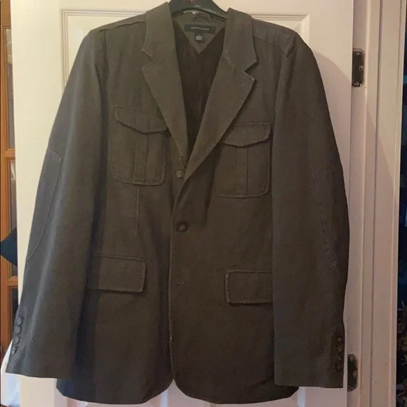 TOMMY HILFIGER WINTER JACKET LARGE OLIVE GREEN EXCELLENT CONDITION - Picture 1 of 8